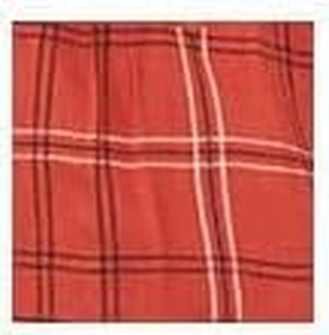 Vince Camuto Ruffle Sleeve Pin Tuck Henley Blouse Apple Red XL in Saudi Arabia