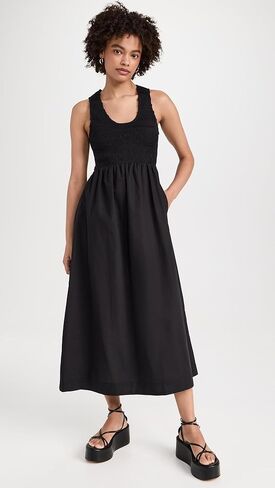 فستان ماتيرا متوسط ​​الطول للسيدات من FAITHFULL THE BRAND in Kuwait