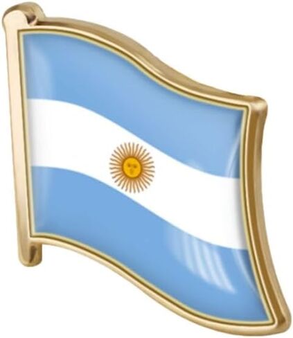 EnigmaGlow World Most Countries Single Pin Brooch Badge United States and Other Countries Cross Friendship Pin Badge for Men Women in Saudi Arabia