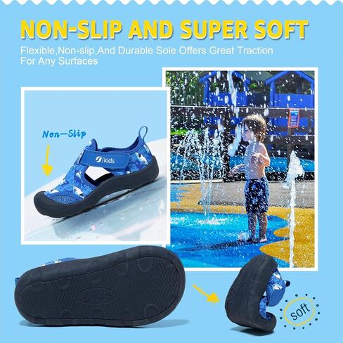 STQ KIDS Toddler Water Shoes Quick-Dry Cute Beach Swim Pool Shoes in Saudi Arabia