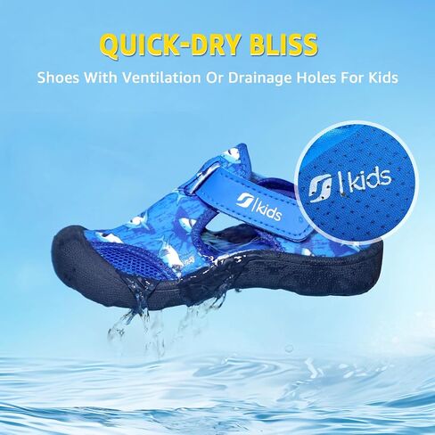 STQ KIDS Toddler Water Shoes Quick-Dry Cute Beach Swim Pool Shoes in Saudi Arabia