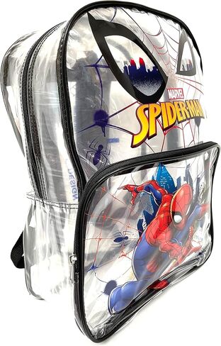 Spiderman 16'' clear pvc school backpack in Saudi Arabia
