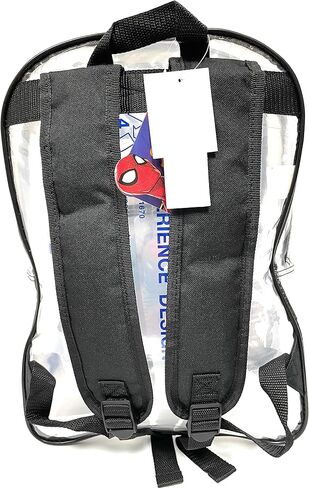Spiderman 16'' clear pvc school backpack in Saudi Arabia