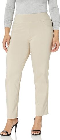 Ruby Rd. Womens Womens Mid-Rise Pull-on Straight Solar Millenium Tech Ankle PantPants in Kuwait