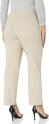 Ruby Rd. Womens Womens Mid-Rise Pull-on Straight Solar Millenium Tech Ankle PantPants in Kuwait