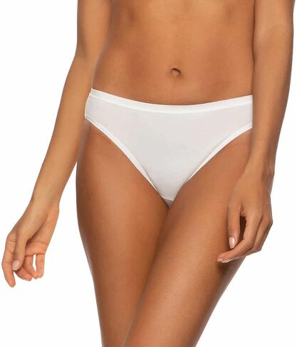 Felina Womens 6 Pack Organic Cotton Stretch Bikini in Saudi Arabia
