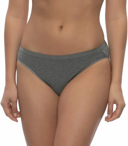 Felina Womens 6 Pack Organic Cotton Stretch Bikini in Saudi Arabia