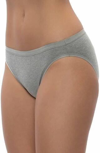 Felina Womens 6 Pack Organic Cotton Stretch Bikini in Saudi Arabia