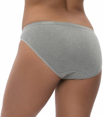 Felina Womens 6 Pack Organic Cotton Stretch Bikini in Saudi Arabia