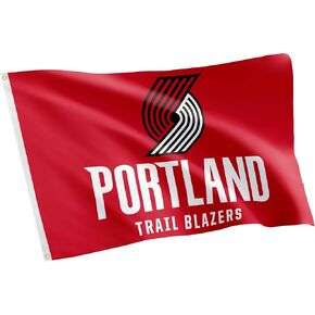 Desert Cactus Portland Trail Blazers Flag NBA 100% Polyester Indoor Outdoor 3x5 feet National Basketball Association Team Flags (Flag #2)