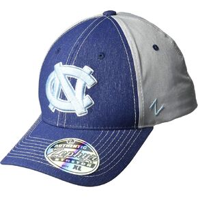 NCAA Zephyr North Carolina Tar Heels mens Clash Waterproof Performance Hat, Medium/Large, Navy