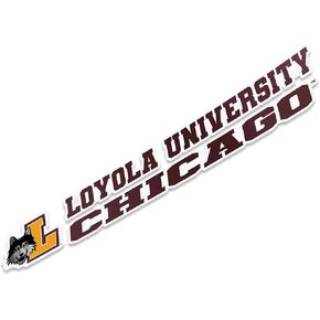 Desert Cactus Loyola University Chicago Name Logo Vinyl Decal Laptop Water Bottle Car Scrapbook (8 Inch Sticker)