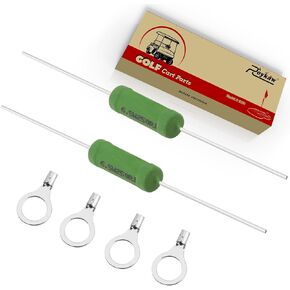 Roykaw 36V Golf Cart Solenoid Resistor Assembly for EZGO RXV/TXT/Medalist 1989-up Electric Golf Cart (Except DCS), OEM# 21764-G1