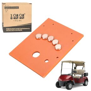 10L0L Speed Control Board Assembly for 1968-1981 EZGO Marathon X-440 X-444 Electric, 1971-1985 Melex Golf Cart, OEM# 14898-G1 11873-G1 300650, Speed Switch Board with Contacts