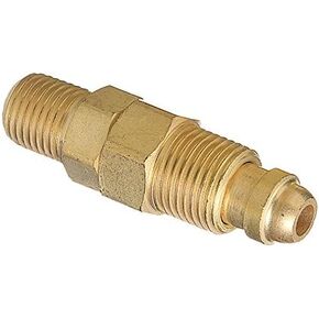 5/8-18 RH x 1/4 Male Pipe Mig Welding Gas Fitting Argon Inert Gas Tig Welder