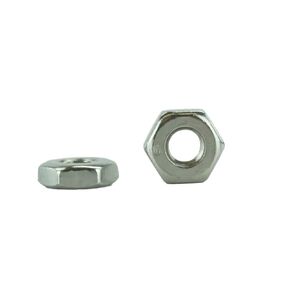Stainless 10-32 Hex Nut, Stainless Steel 18-8, Machine Thread (100 pcs, 10-32 Hex Nut)