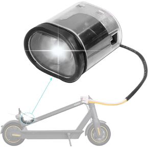 Scooter Headlight Front Light for Ninebot Max G30 Electric Scooter, Headlamp Assembly Kit, LED Light Parts, Safety Light Replacement