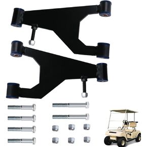 Delta A-Plate Sub Assembly for Club Car DS 1993-Up Gas & Electric Golf Carts, Front Suspension Control Delta A Arm Plate with Bushings Screws Nuts Kit, OEM 1016353-2Pcs