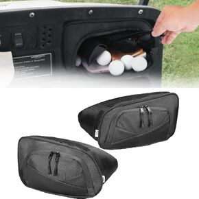 KEMIMOTO Golf Cart Dash Storage Bag Compatible with EZ-GO TXT 1993-2013 Dashboard,1680D Waterproof No-Drill Dash Organizer with Dual Zippers