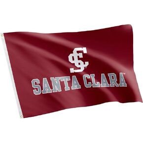 Desert Cactus Santa Clara University Flag SCU Broncos Flag Banners 100% Polyester Indoor Outdoor 3x5 feet Flags (Style 1)