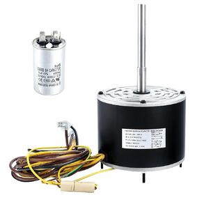 Condenser Fan Motor 5KCP39EGS070S,1/4 hp, 1100 RPM,208-230V Condenser Fan Motor Replacement Compatible with ac Genteq# G3905,Carrier# 5KCP39EGY823S,HC39GE237,HC39GE237A,236,234A,Dayton# 6DLL0