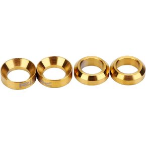 Brake Screw Washer Spacer M6 Concave Convex Balancer Brake Caliper Fixed Bolts Gasket Spacer for Mountain Bike