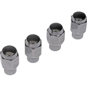 Dorman 711-312 Wheel Nut Chrome Et Conical M12-1.50 Compatible with Select Models, 4 Pack