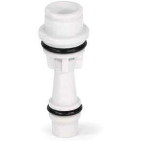 Clack (V3010-1E)-Clack Injector-E White-10" Down,13" Up Clack Injector for 1" and 1.25" Valves