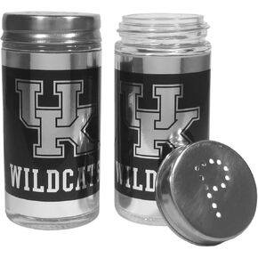 Siskiyou Sports NCAA Kentucky Wildcats Black Salt & Pepper Shaker Kentucky Wildcats, One Size, Black