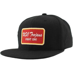 ZHATS Standard NCAA Officially Licensed Hat Flat Snapback Z11 Brick Black, One Size
