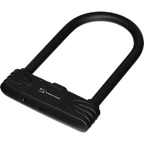 Serfas Programmable Combo Bike Hardened Steel U-Lock, 12mm