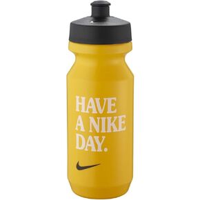 Nike HY6004 Big Mouse Bottle, 2.0, Dark Sulfur, Black/White/Black, 22 oz, 22.0 fl oz (650 ml)