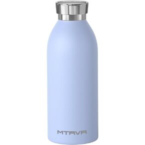 Sports Water Bottle SUS316, 5 Walled Stainless Steel for Cold & Hot Drinks, 16.9 Oz Leak Proof, Vacuum Insulated Cup Reusable Stainless Steel Water Bottle Travel for Men Women Kids