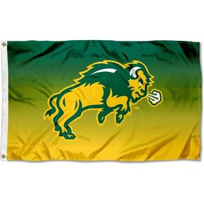 College Flags & Banners Co. North Dakota State Bison Two Tone Gradient Flag