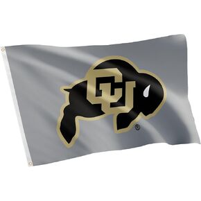Desert Cactus University of Colorado Flag Buffaloes CU Buffs Banners 100% Polyester Indoor Outdoor 3x5 feet Flags (Style 2)