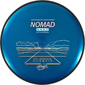 MVP Disc Sports Plasma Nomad James Conrad Edition Disc Golf Putter (Colors May Vary)