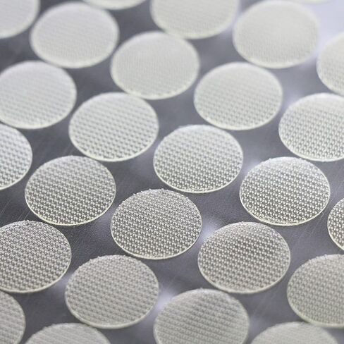 1200 Pcs (600 Pairs) Dots with Adhesive 0.59 Inch Diameter Hook and Loop Fastener Self Adhesive Dots for School Classroom Teacher Supplies (White) in Saudi Arabia
