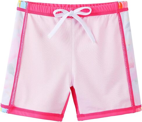 Girls Two Piece Swimsuit Floral UPF 50+ Rash Guard Set Kids Beach Swimwear in Saudi Arabia