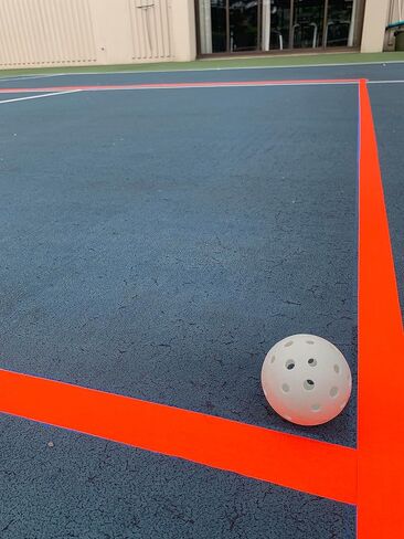 Gaffer Power Sports Grip Tape | Pickleball Line Marking | Wrestling Mat Tape | Floor Tape | Lacrosse High Visibility Fluorescent Orange | USA Made Quality | 2 Inch x 75 Yds in Kuwait