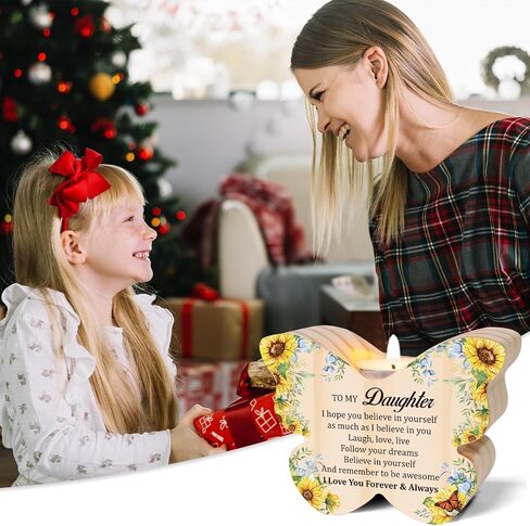 Daughter Birthday Gifts, Daughter Gifts from Mom, Gifts for Daughter, Birthday Gifts for Daughter Adult, Bonus Daughter Gifts, Daughter Gifts from Dad, Candle Holder in Saudi Arabia