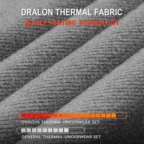 WOWENY Mock Neck Thermal Underwear Set For Women Long Johns Base Layer Fleece Lined Top And Bottom Cold Weather in Kuwait