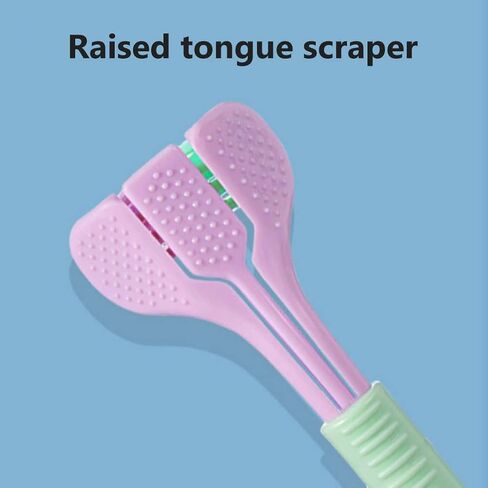 JTLB Pack of 4 Three-Sided Toothbrushes Soft Bristle Toothbrush for Adults V-Shaped Toothbrush Non-Slip Cleaning Toothbrush in Saudi Arabia