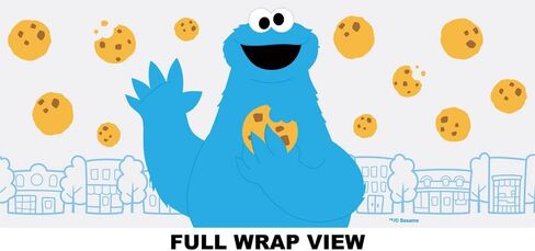 زجاجة مياه بلاستيكية من LOGOVISION Sesame Street Kids Tritan مع غطاء ومقبض من القش، كوب قابل لإعادة الاستخدام للأطفال الصغار، للجنسين للفتيات والفتيان، 12oz، Big Elmo in Saudi Arabia