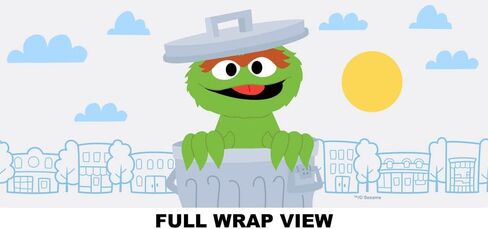زجاجة مياه بلاستيكية من LOGOVISION Sesame Street Kids Tritan مع غطاء ومقبض من القش، كوب قابل لإعادة الاستخدام للأطفال الصغار، للجنسين للفتيات والفتيان، 12oz، Big Elmo in Saudi Arabia