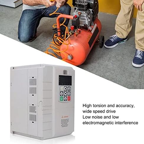 Motor Speed Governor, 7.5KW VFD Variable Frequency Converter Single Phase 220V Input 3 Phase 380V Output Speed Control Governor in Saudi Arabia