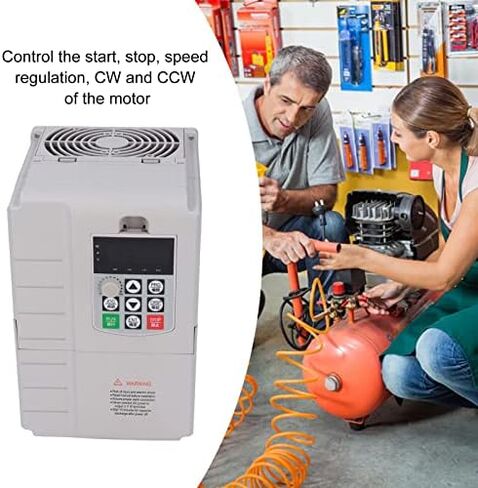 Motor Speed Governor, 7.5KW VFD Variable Frequency Converter Single Phase 220V Input 3 Phase 380V Output Speed Control Governor in Saudi Arabia