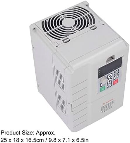 Motor Speed Governor, 7.5KW VFD Variable Frequency Converter Single Phase 220V Input 3 Phase 380V Output Speed Control Governor in Saudi Arabia