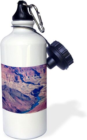 3dRose Arizona, The Colorado River Winding Through The Grand Canyon Straw Water Bottle in Saudi Arabia