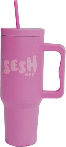 Sesh Fitness Tumbler (Pink) in Saudi Arabia