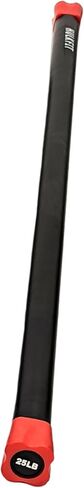 HulkFit Total Body Workout Weighted Exercise Bar Exercise Equipment for Mobility and Strength Training Squats, Lunges, Bench Press, and Deadlifts - Multiple Weights and Multicolor in Kuwait